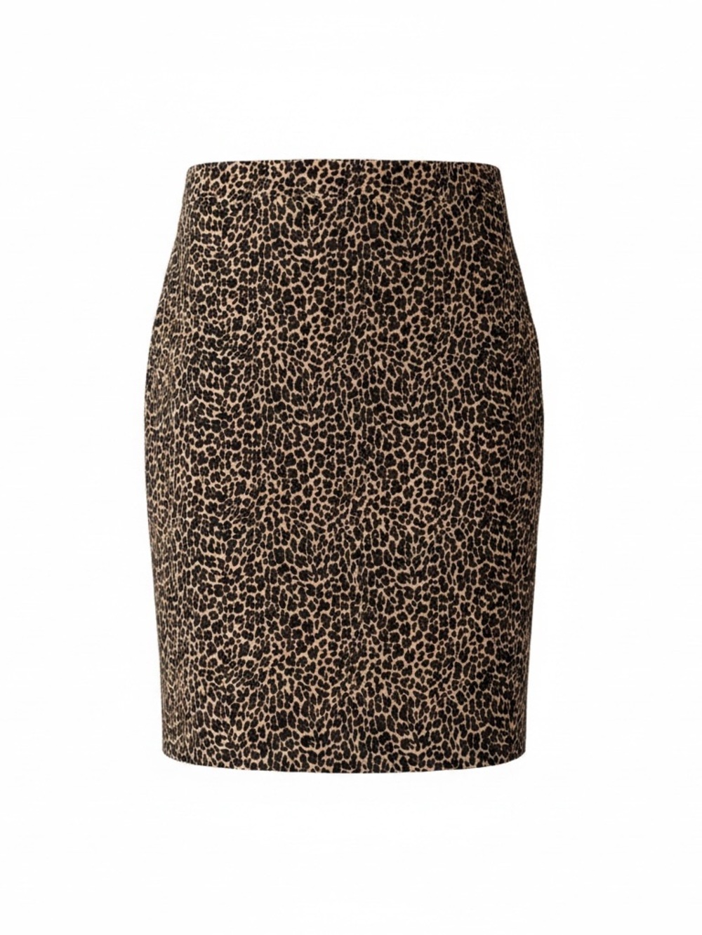 NWT J. Crew Leopard-Print Pencil Skirt in Brown and Black